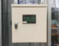 測定された炭酸ガス濃度により電磁弁を制御